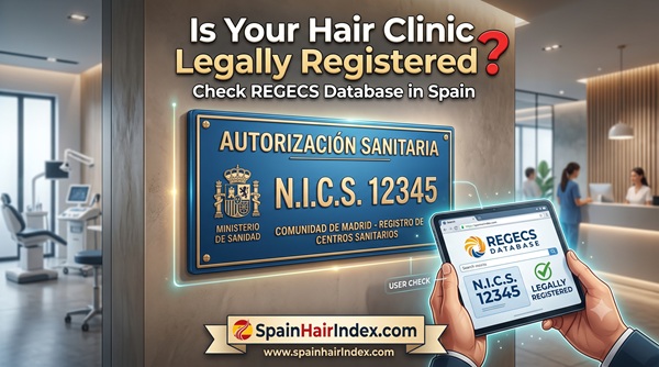 Is Your Hair Clinic Legally Registered? How to Check the REGECS Database in Spain