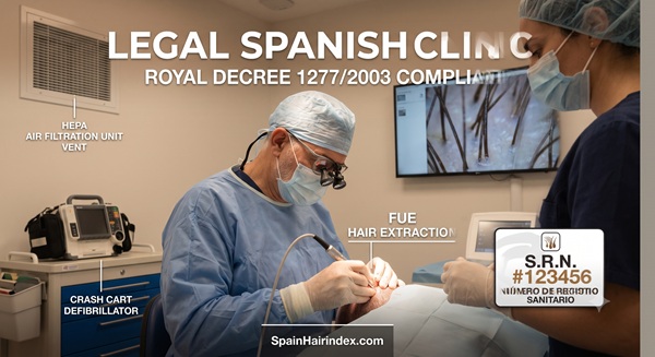 Spanish Royal Decree vs. Reality: Legal Requirements for Hair Clinics in Spain