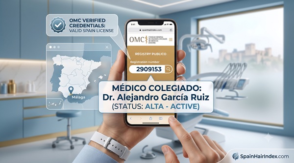 Medical Licensing in Spain: How to Verify Your Hair Surgeon’s OMC Registration Number